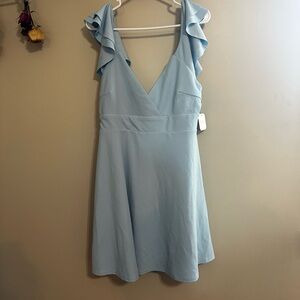 Baby blue altered state dress
